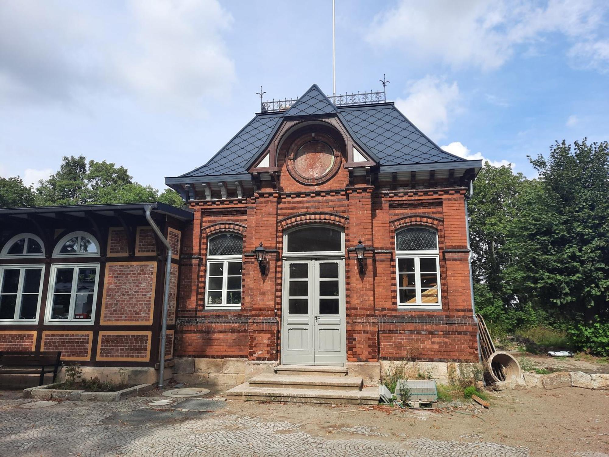 Schlossbahnhof Ballenstedt Eksteriør bilde